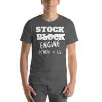 Men's Stock Engine Short-Sleeve Unisex T-Shirt